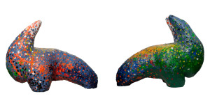 Taurus, mixed media, epoxy, 2010. Taurus, mixed media, epoxy, 2010.