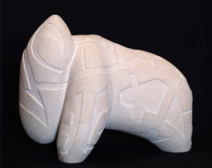 Taurus, stone, 2000-01. Taurus, stone, 2000-01.