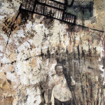 Cameraman II, mixed media on canvas, 50x70cm, 2011. Cameraman II