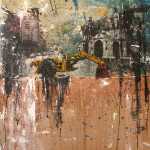 Cordoba, mixed media on canvas, 80x100, 2010. CordobaII