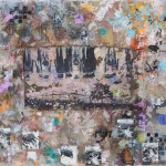 Fuerteventura, mixed media on canvas, 82x77 cm, 2012. Fuerteventura
