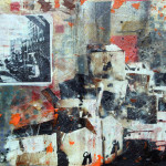 Boxes, mixed media on canvas, 40x30 cm, 2012. Boxes