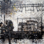 MY Tool, mixed media on canvas, 200x200 cm, 2010. MY Tool
