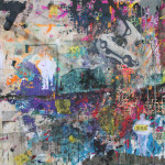 Not MY car, mixed media on canvas, 100x80 cm, 2011. Not MY car