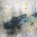 Suburbia, mixed media on canvas, 55x46 cm, 2011. Predgrade