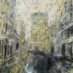 Zagreb falling, 60x80cm, 2017. Zagreb falling, 60x80cm, 2017.