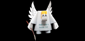 Free like a paper toy, 2009. 