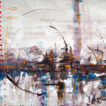 City II, acrylic on canvas, 120x80 cm, 2008.