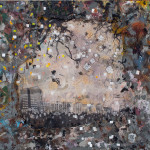 Ihaaa!, mixed media on canvas, 82x77 cm, 2012. ihaaaa!