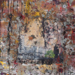 Pop, mixed media on canvas, 82x77 cm, 2012. Pop