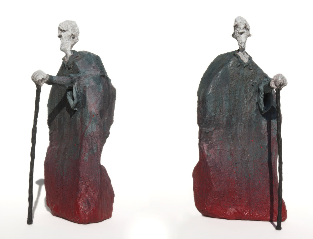 Sabio de la sangre, 33x13x16 cm, various materials, 2015. Sabio de la sangre, 33x13x16 cm, various materials, 2015.