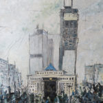 Abu Dabi plaza, 70x90cm, 2018. Abu Dabi plaza, 70x90cm, 2018.