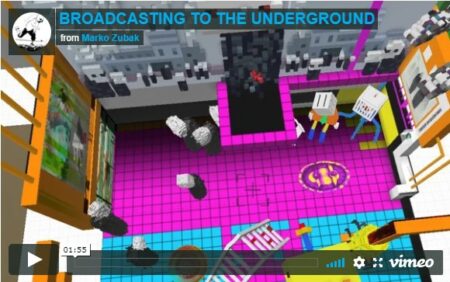 Broadcasting to the underground